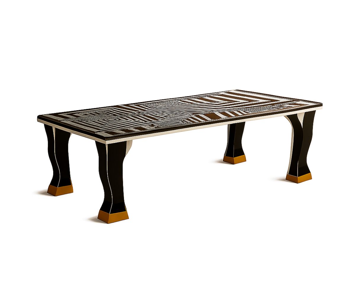 Zebra Dining Table