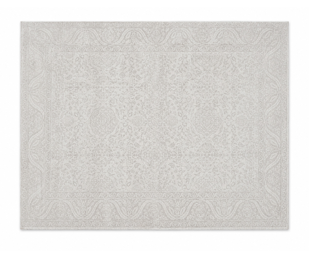 Ivory Reverie Hand Knotted Rug - Resort